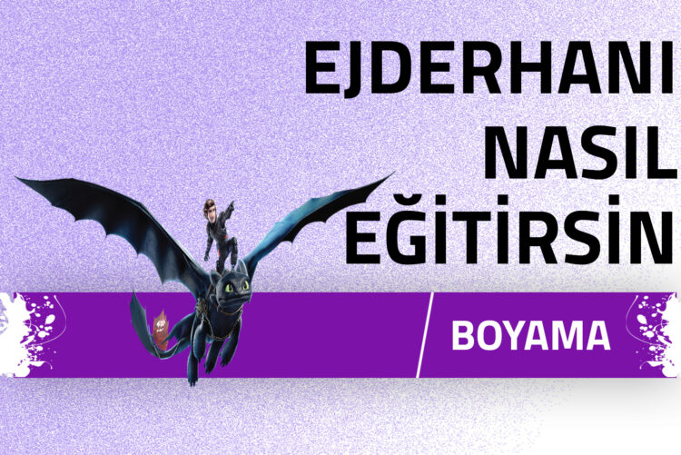 Ejderhanı Nasıl Eğitirsin Boyama Sayfaları 1 Ejderhanı Nasıl Eğitirsin Boyama Sayfaları