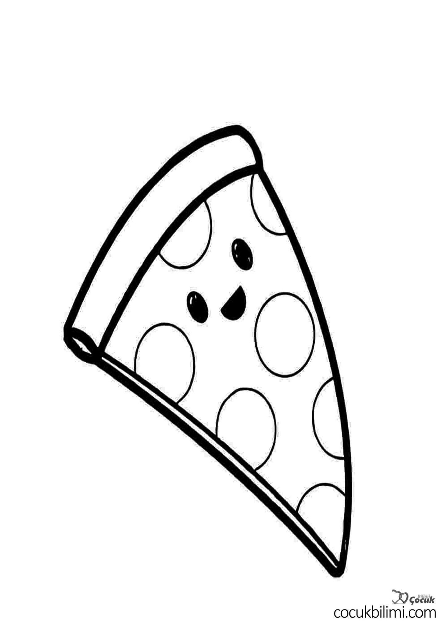 pizza boyama
