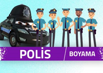 Polis Boyama Sayfaları 7 polis-boyama-sayfalari